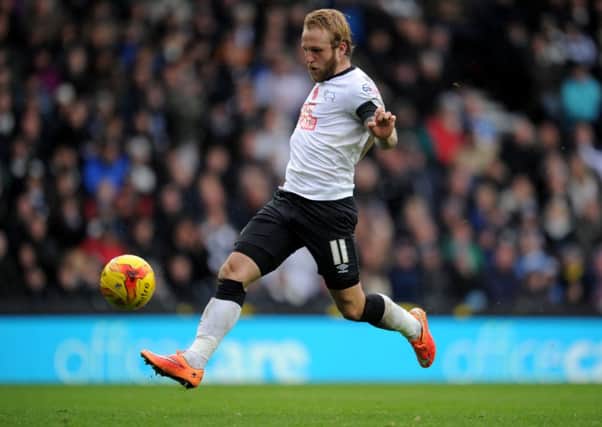 Johnny Russell has been in fine form for Derby County. Picture: PA