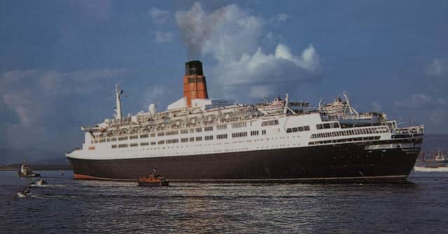 Tthe QE2 in 2008. Picture: Robert Perry