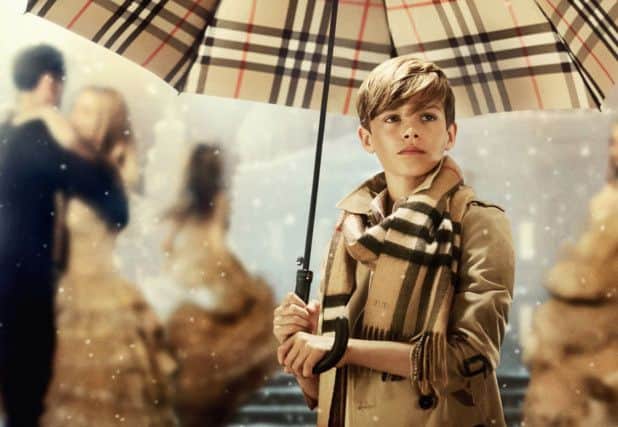 Victoria and David Beckhams son Romeo is one of Burberrys faces for its winter 2014 campaign