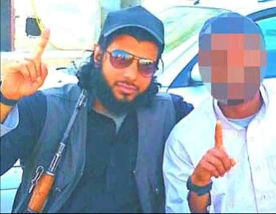 Kabir Ahmed, aka Abu Sumayyah, left, is the second British jihadist to blow himself up