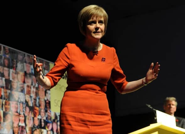 Nicola Sturgeon can only promise so much, but those seeking change expect the SNP to lead. Picture: Lisa Ferguson