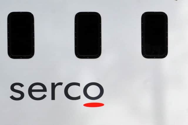 Shares in Serco plunged by almost a third. Picture: PA