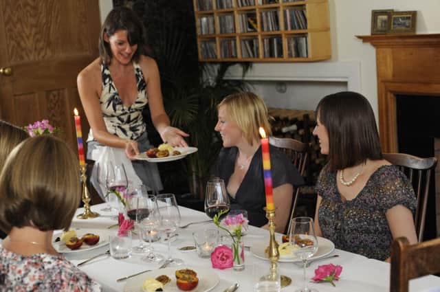 Over a third of people surveyed said they now spend more than four hours per week sitting down to eat. Picture: Kate Chandler