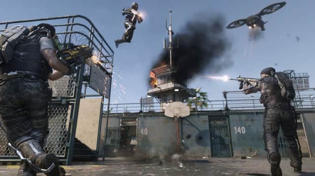 The exosuit has its limitations but used properly adds welcome verticality to the classic Call of Duty gameplay. Picture: Contributed