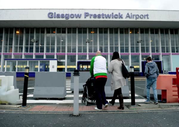 The nationalisation of Prestwick Airport could lead to the loss of up to 25 jobs, an aircraft handling firm's chief has said. Picture: Lisa Ferguson