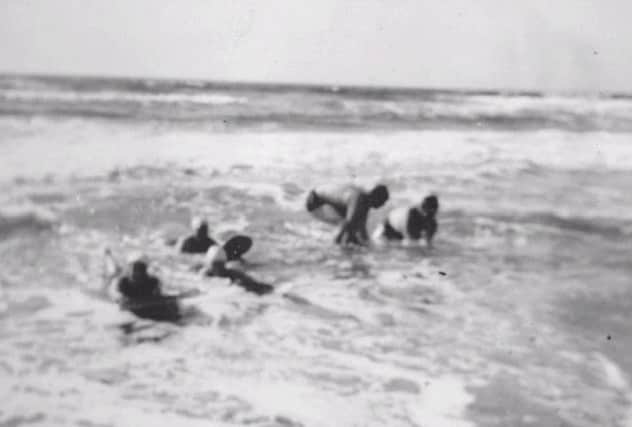 It's possible that Neva Gordon-Dean's older brother Peter was the first person to surf in Scottish waters. Picture: Contributed