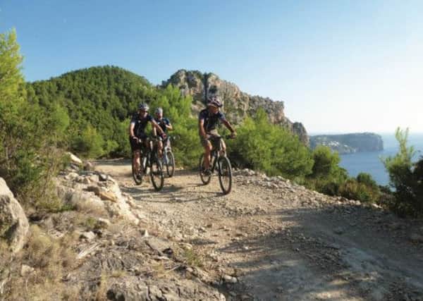 Trail riding in Majorca. Picture: Contributed