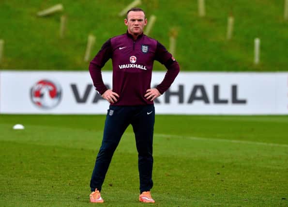 Wayne Rooney will become only the ninth England player to reach 100 caps. Picture: Getty