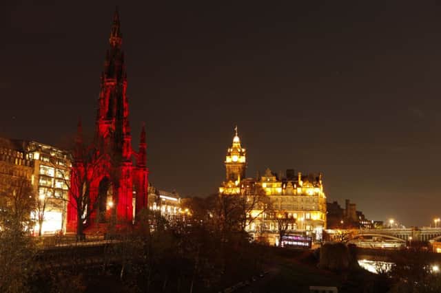 The Scott Monument in Edinburgh. Picture: Toby Williams