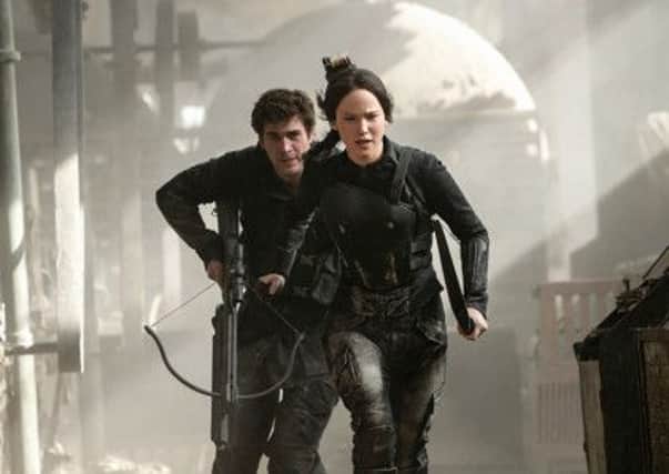 Jennifer Lawrence is utterly engrossing as Katniss Everdeen. Picture: Contributed