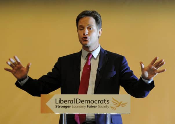 Nick Clegg believes the public are "seething" over the scandal. Picture: John Devlin