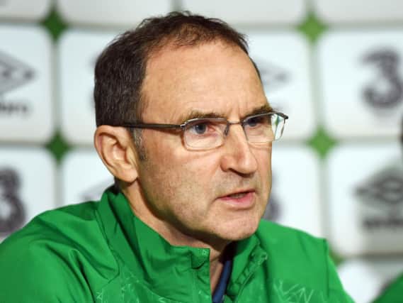 Republic of Ireland manager Martin O'Neill talks to the press ahead of his side's clash with Scotland. Picture: SNS