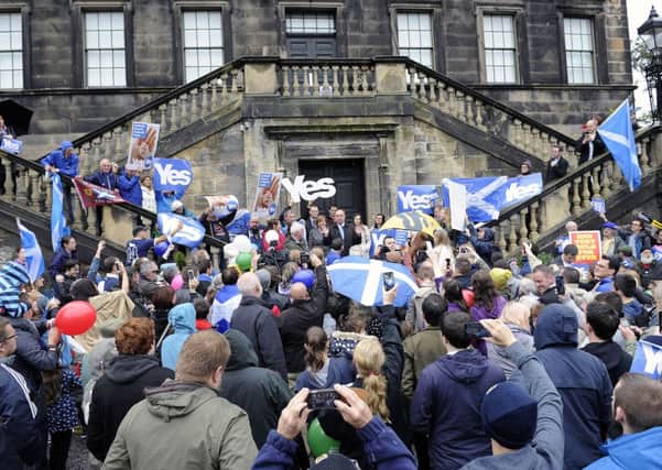 Party leaders are hoping the move will appeal to pro-independence campaigners. Picture Michael Gillen.