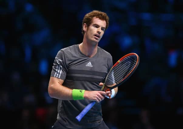 Andy Murray was beaten by Roger Federer this week and John McEnroe reckons the Scot needs a break. Picture: Getty