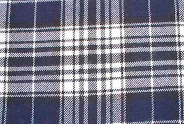 Clan Napier tartan. Picture: Contributed
