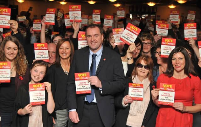 Neil Findlay launched his campaign earlier this month in Fauldhouse, where he grew up. Picture: Jon Savage
