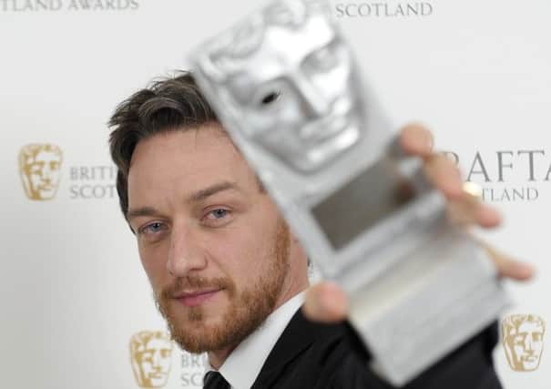 James McAvoy won for best actor in a film