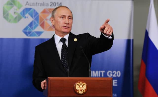 In Russia the media praised President Vladimir Putin, who had left the G20 summit early. Picture: AP