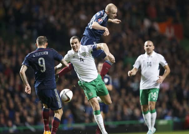 Scotland will take on England at Celtic Park. Picture: Robert Perry
