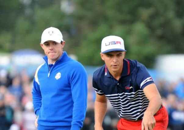The pair formed their enduring bond as aspiring amateurs at the Co. Down links when they were on opposing sides in the 2007 Walker Cup. Picture: Jane Barlow