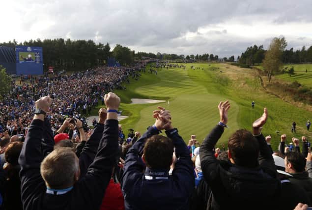 Gleneagles has provided a wonderful setting for players and spectators alike. Picture: AFP/Getty