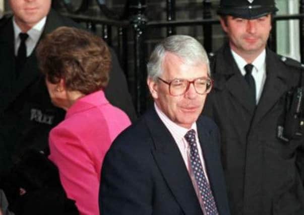John Major and wife Norma after the Tories historic defeat in 1997. Picture: Getty