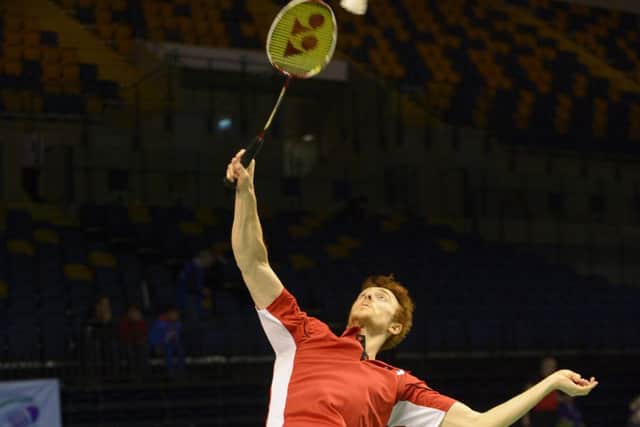 Kieran Merrilees lost to Englands No 2 Toby Penty. Picture: Lorraine Hill