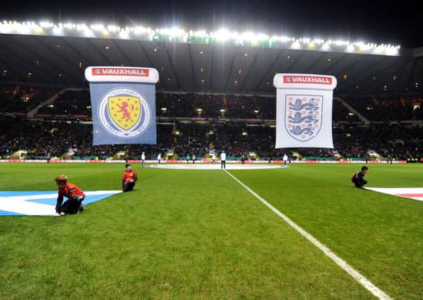 Scotland lost their second match to England in two years on Tuesday. Picture: Lisa Ferguson