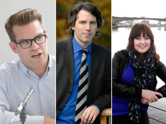 David Torrance, Stephen McGinty and Natalie McGarry