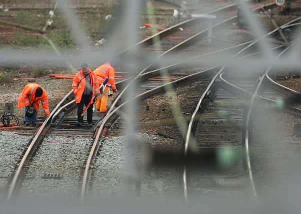 Network Rail has been told to improve 'declining' standards in its rail tracks by the Office of Rail Regulation. Picture: Getty