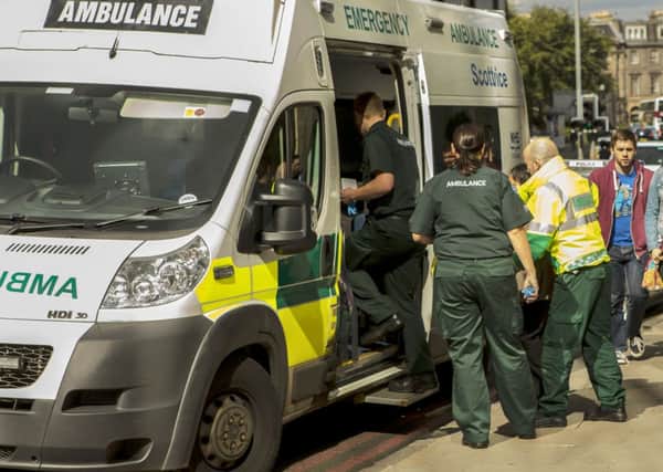 Ambulance staff are attacked nearly every day, according to new figures. Picture: Malcolm McCurrach