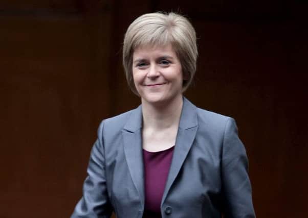 Nicola Sturgeon beat off competition from Patrick Harvie and Ruth Davidson. Picture: Hemedia