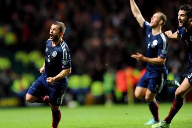 Shaun Maloney scored a stunning winner to sink the Republic of Ireland earlier this month. Picture: Lisa Ferguson
