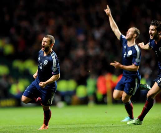 Shaun Maloney scored a stunning winner to sink the Republic of Ireland earlier this month. Picture: Lisa Ferguson