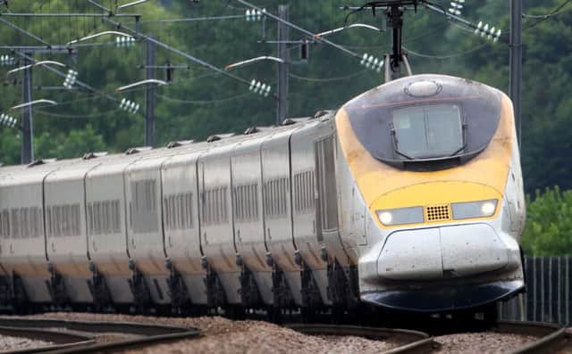 The Eurostar trains were affected by an overhead cable problem at Lille. Picture: PA