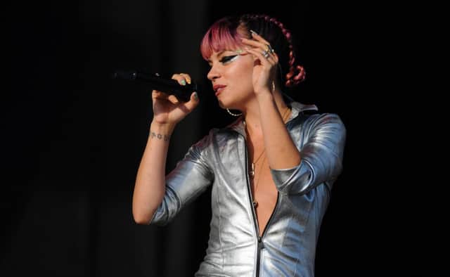 Lily Allen is one the few artistes whose personality is as important as her singing or songwriting abilities. Picture: Getty