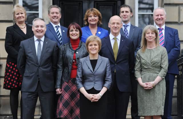 The Scottish Government's new Cabinet. Picture: Neil Hanna