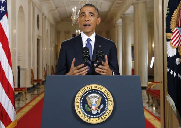 President Barack Obama is heading for a fierce battle. Picture: AP