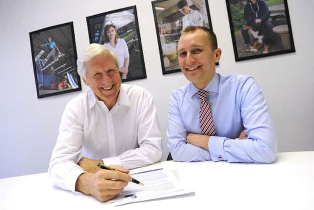 Nick Kuenssberg, left, and Alastair Davis of SIS. Picture: Ian Jacobs