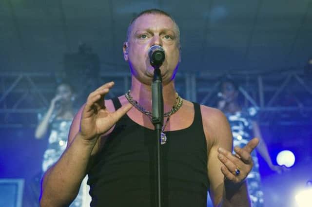 Erasure frontman Andy Bell. Picture: Ian Georgeson
