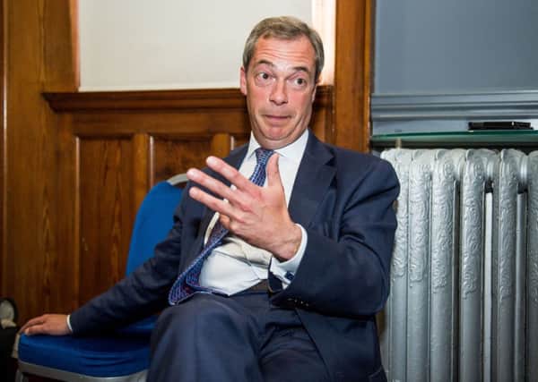 Nigel Farage and Ukip are inflicting damage on the three main UK political parties. Picture: Ian Georgeson