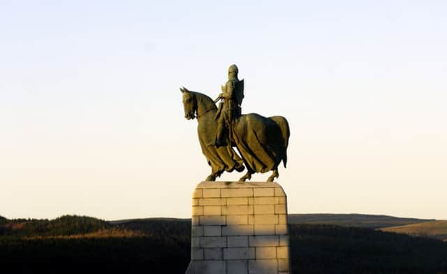 The new statue would have been the first major Stirling artwork since Bruces statue at Bannockburn. Picture: Neil Hanna