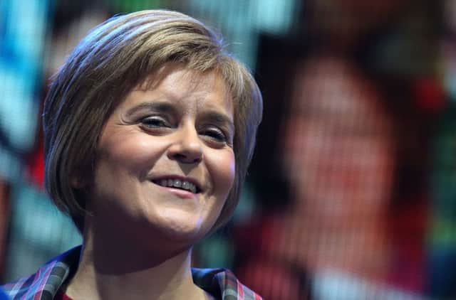 Nicola Sturgeon addressed nearly 12,000 people at the Glasgow Hydro. Picture: PA