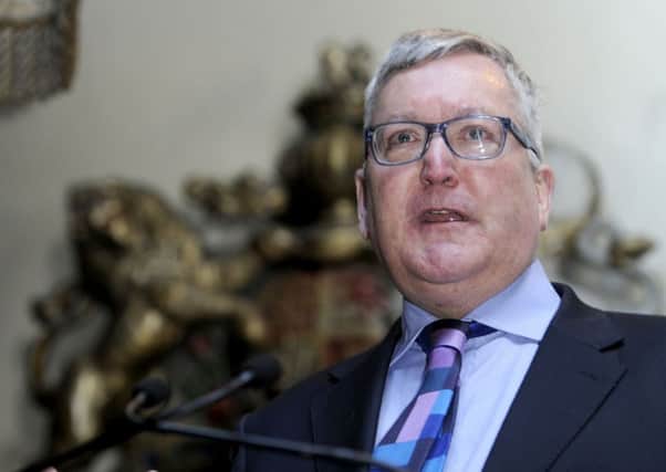 Fergus Ewing said it will bring the best engineering and academic minds together to work on furthering wave technology. Picture: TSPL