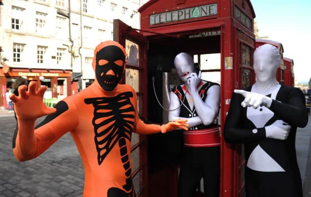 Nick Price asked Morph Costumes co-founder Ali Smeaton, right, for funeral help. Picture: Neil Hanna