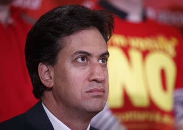 Reports say that a member of Mr Milibands shadow cabinet had said he has become a laughing stock. Picture: Robert Perry