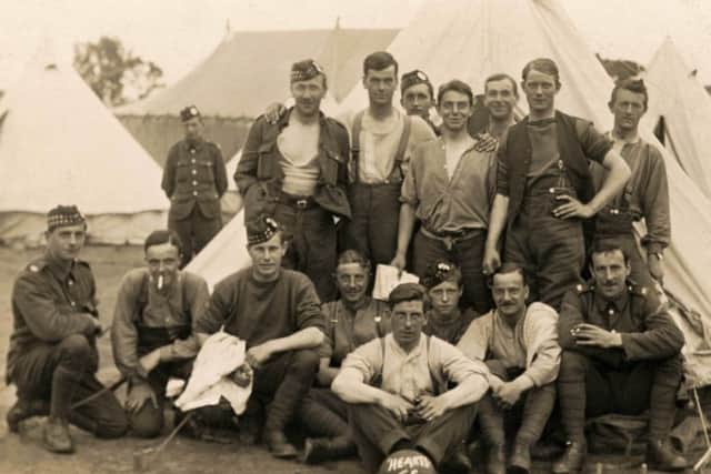 McCraes football team in 1916