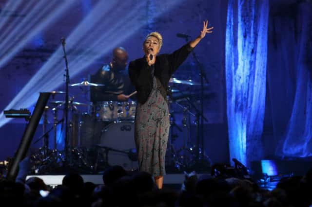 Emeli Sande is among performers using sound equipment from Focusrite. Picture: Getty Images