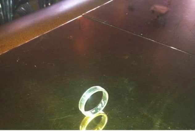 The ring in question. Picture: Facebook/Connells Gastro Pub