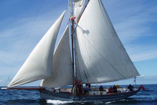 The Lizzie May wooden sailing ship. Picture: Contributed